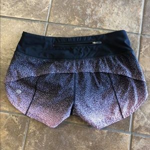 Lululemon size 2 running shorts